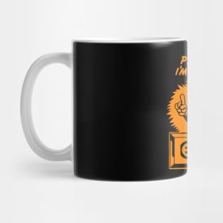 plug in reddy kilowatt orange Mug